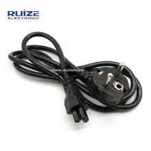 Iec C13 C14 Power Cord 240 Volt Europe 10 Amp for Laptop Eu Plug 3 Pin Pc Plug Cable Wire Electrical